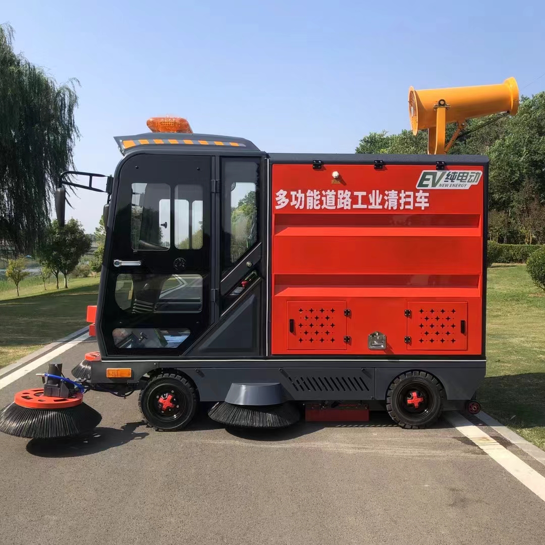 四輪道路清洗清掃掃地車 嘉興 金剛清潔王掃地機工廠店